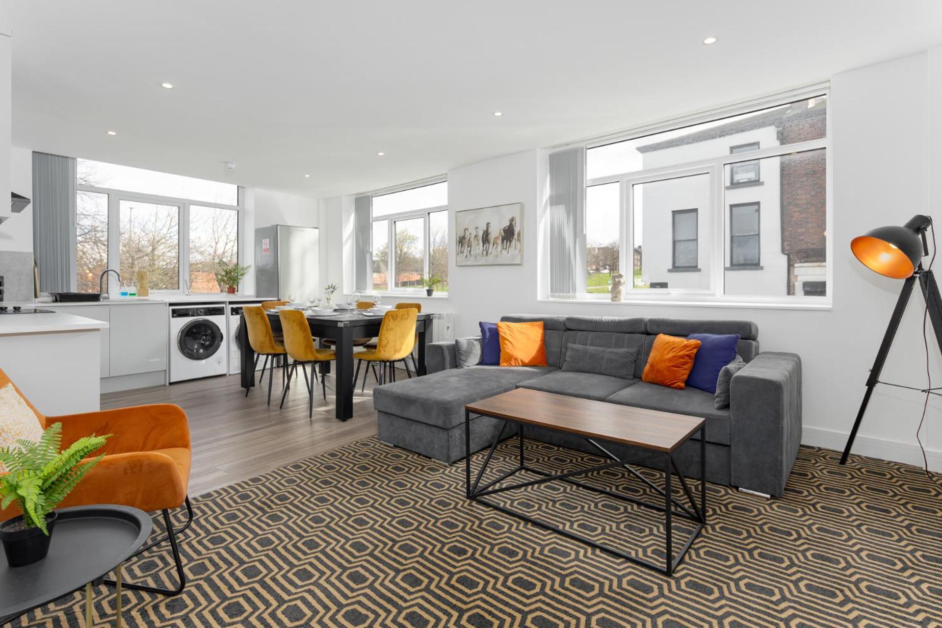 Flatzy - 16 Guests 4 En-Suite Central Apartment A Liverpool Exterior foto